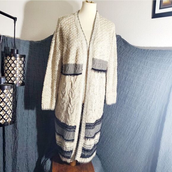 Dex 1963 Knit Sweater Cardigan Duster Size Small - Picture 1 of 12